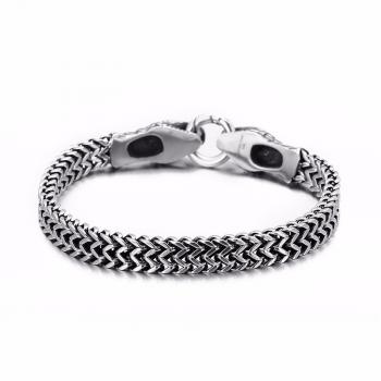 Stainless Steel Snake Hand Chain Bracelet Charm Links Bracelets Bangle