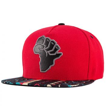 Red embroidered baseball cap hip hop caps