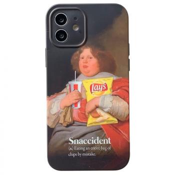 Funny Cartoon Fat Girl 78plus 11promax Iphone 12 case Apple Xr
