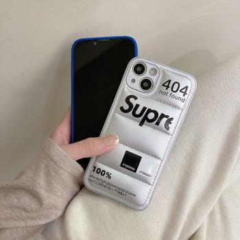 404 down jacket for iphone 12promax IPHONE 13 case 11 creative air cushion