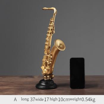 n-style Retro Saxophone Violin model furniture furniture living room wine rack crafts