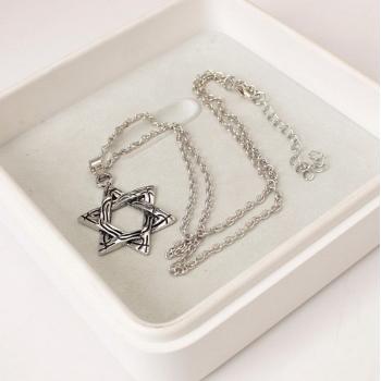 Children's hip hop stainless steel children's Pendant Necklace