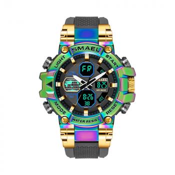 Smael Trend Sports multifunctional alloy men's electronic watch
