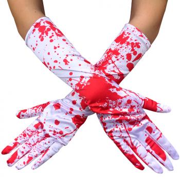 Halloween Blood Cosplay Decoration Long Gloves Terror Spoof Personality Theme Party Ghost Hand Scary Surgery Doctors