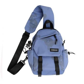 Sports Single Shoulder Messenger Bag Fashion Leisure chest bag hip hop Backpack