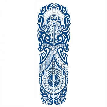 Personalized pattern Street hip hop creative full arm semi permanent tattoo paste