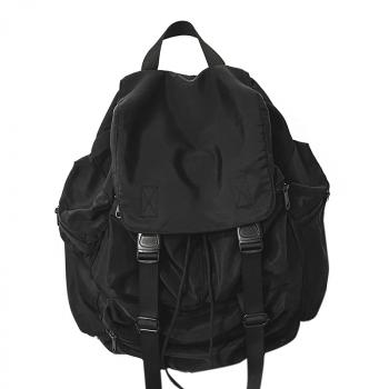 Street dark functional wind Drawstring Backpack men's and women's general trend Backpack