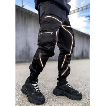 Casual slacks hip hop personalized men's overalls