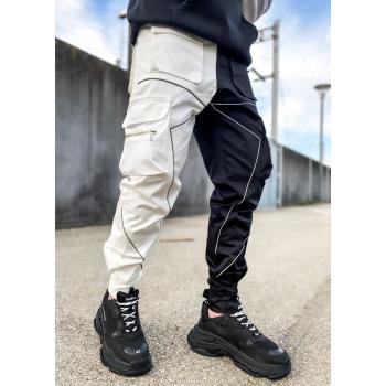Casual slacks hip hop personalized men's overalls