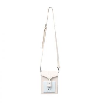 Socket design diagonal small square bag fashion personalized shoulder bag