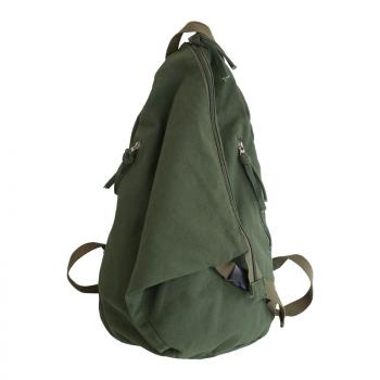 Men's and women's lazy backpack retro casual Canvas Backpack