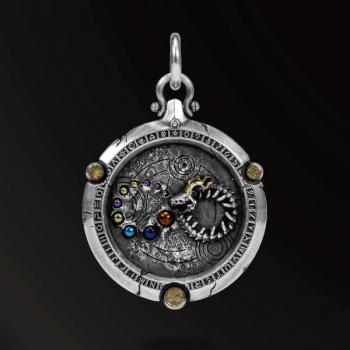 AMULET INFINITE STARS NEW DESIGNS BIRTH OF THE INFINITY WORLD AMULET IN 925 SILVER