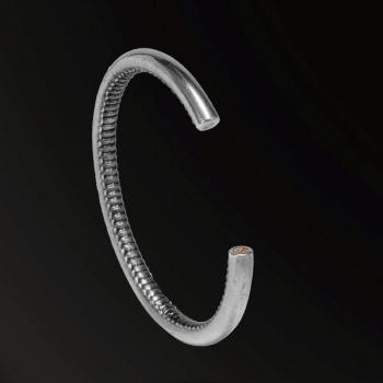 BRACELET HORN SNAKES SCALY–SKINNED HORN SNAKES BRACELET IN 925 SILVER+18K GOLD