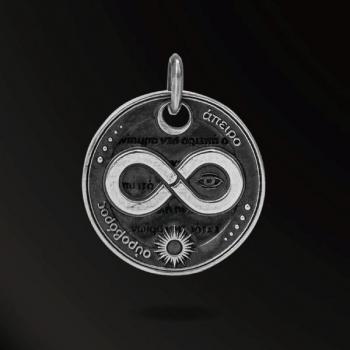 AMULET INFINITE STARS INFINITY SYMBOL AMULET IN 925 SILVER