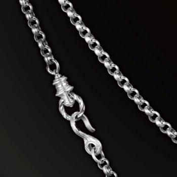INFINITE STARS NECKLACES & CHAINS TORQUED CHAIN LINK NECKLACE IN 925 SILVER