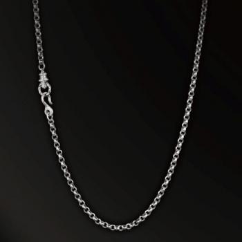 INFINITE STARS NECKLACES & CHAINS TORQUED CHAIN LINK NECKLACE IN 925 SILVER