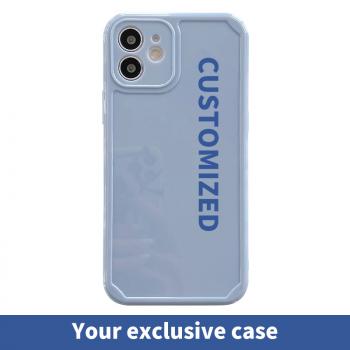 Customized pictures iPhone case can be painted and embossed, all inclusive phone case