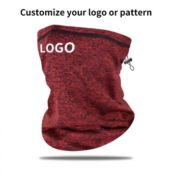 Customized logo face protection towel for various occasions breathable plush mask