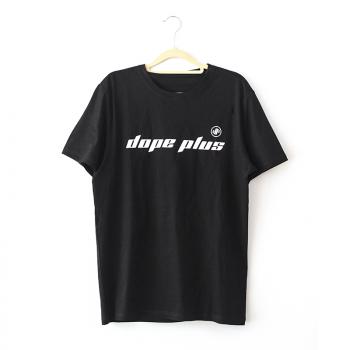 DOPE PLUS Hip hop fashion loose round neck short sleeve T-shirt for men and women