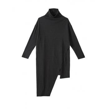 Original Dark Fashion Men's Japanese Yamamoto Long Sleeve Slim Long Shirt