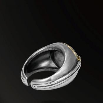 INFINITE STARSNEW DESIGNSRINGSBLUE PLANET RING IN 925 SILVER