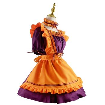 Halloween maid cosplay animation performance costume