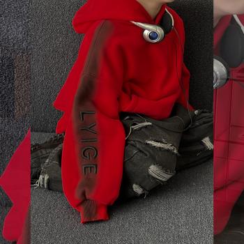 Children's fashion suit boys' and girls' hip hop Shirt and shorts suit