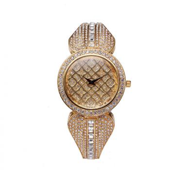 High grade lady crystal full diamond eBay quartz watch