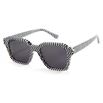 Multi sided fashion trend color personality mosaic plate sunglasses