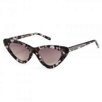 Fashionable cat's eye plate personality triangle small frame sunglasses