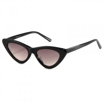 Fashionable cat's eye plate personality triangle small frame sunglasses