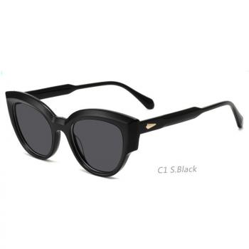 Designer oval trend personalized meter nail thick frame versatile gradient plate sunglasses