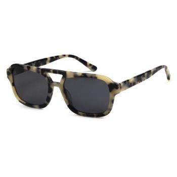 Fashion double beam plate women's sunglasses
