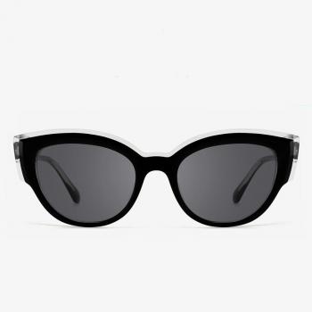 Designer oval trend personalized meter nail thick frame versatile gradient plate sunglasses